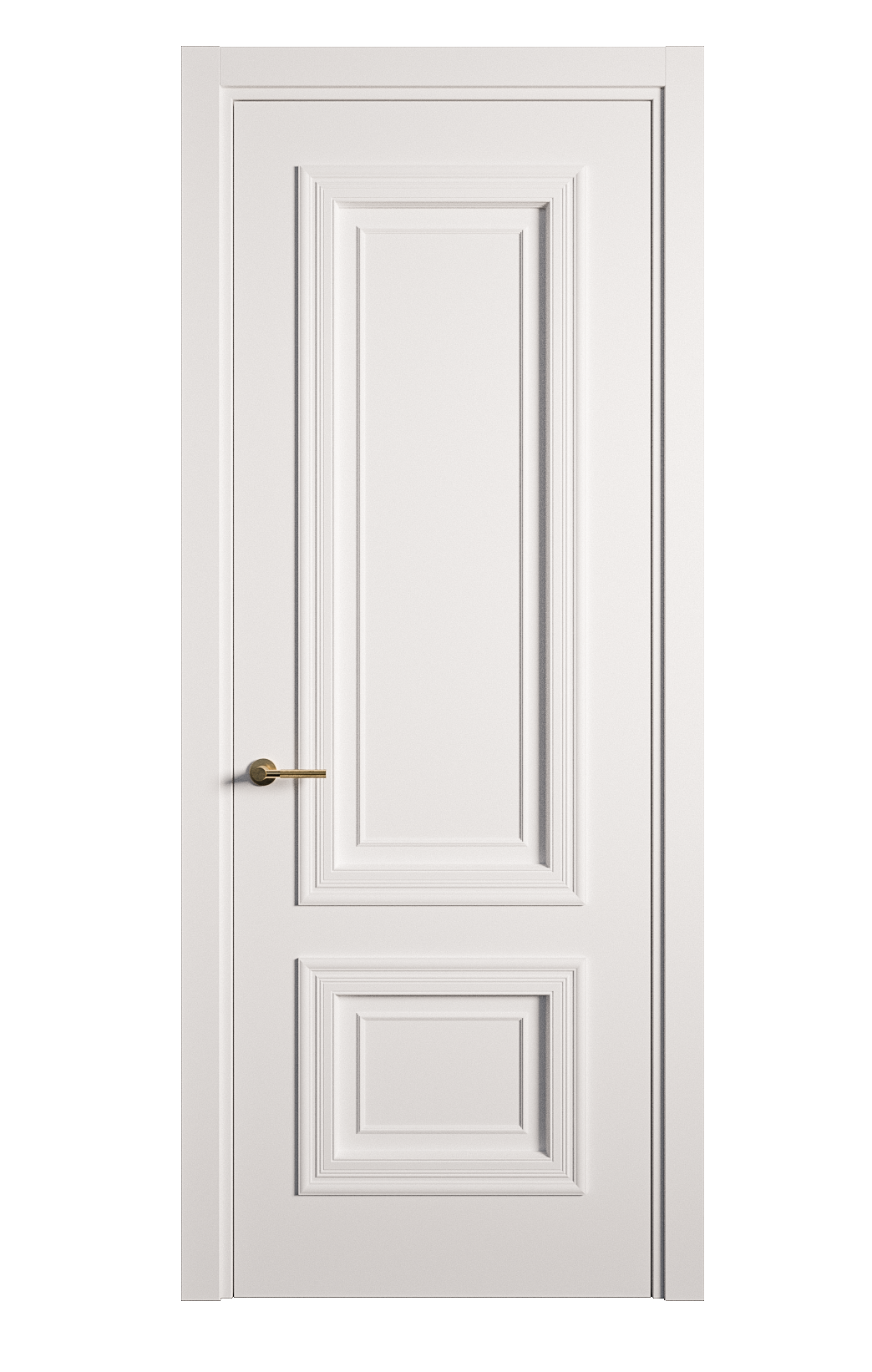 Межкомнатная дверь Мальта-1 глухая эмаль ral 9003 26944