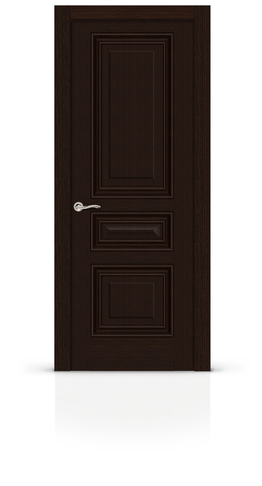Межкомнатная дверь Элеганс-3 остекленная венге 15619
