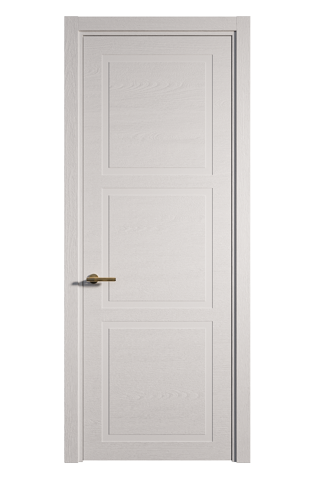 Межкомнатная дверь Бостон-3 глухая эмаль ral 9003 24487