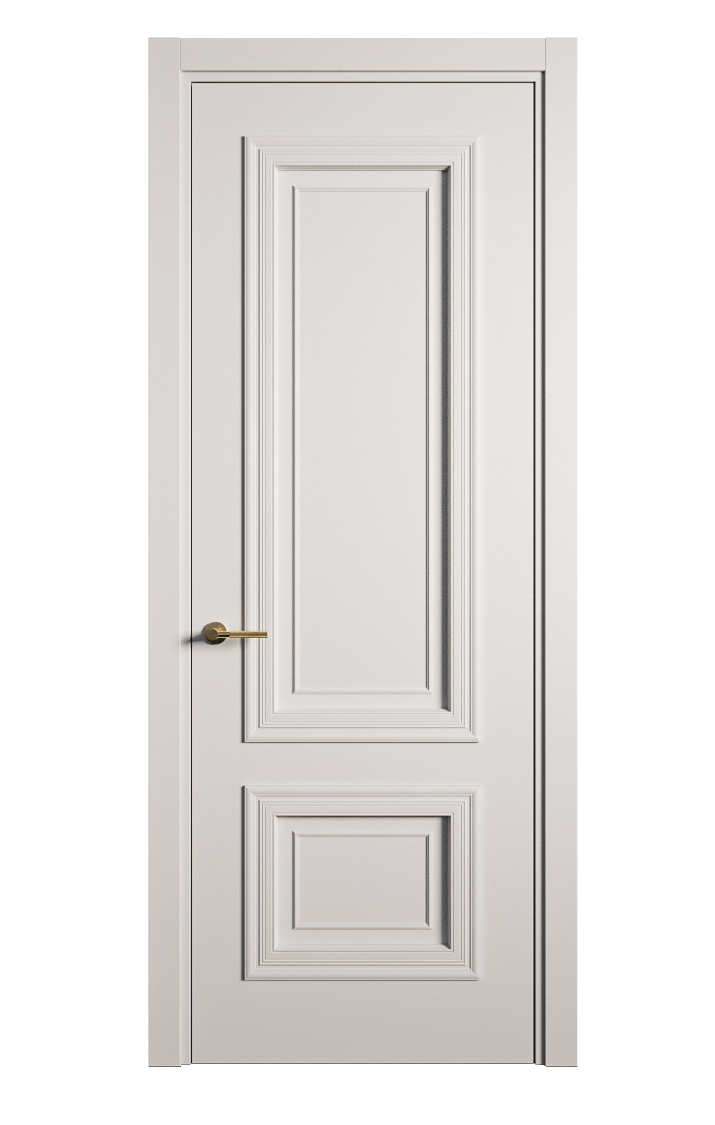 Межкомнатная дверь Мальта-1 глухая эмаль ral 7047 21852