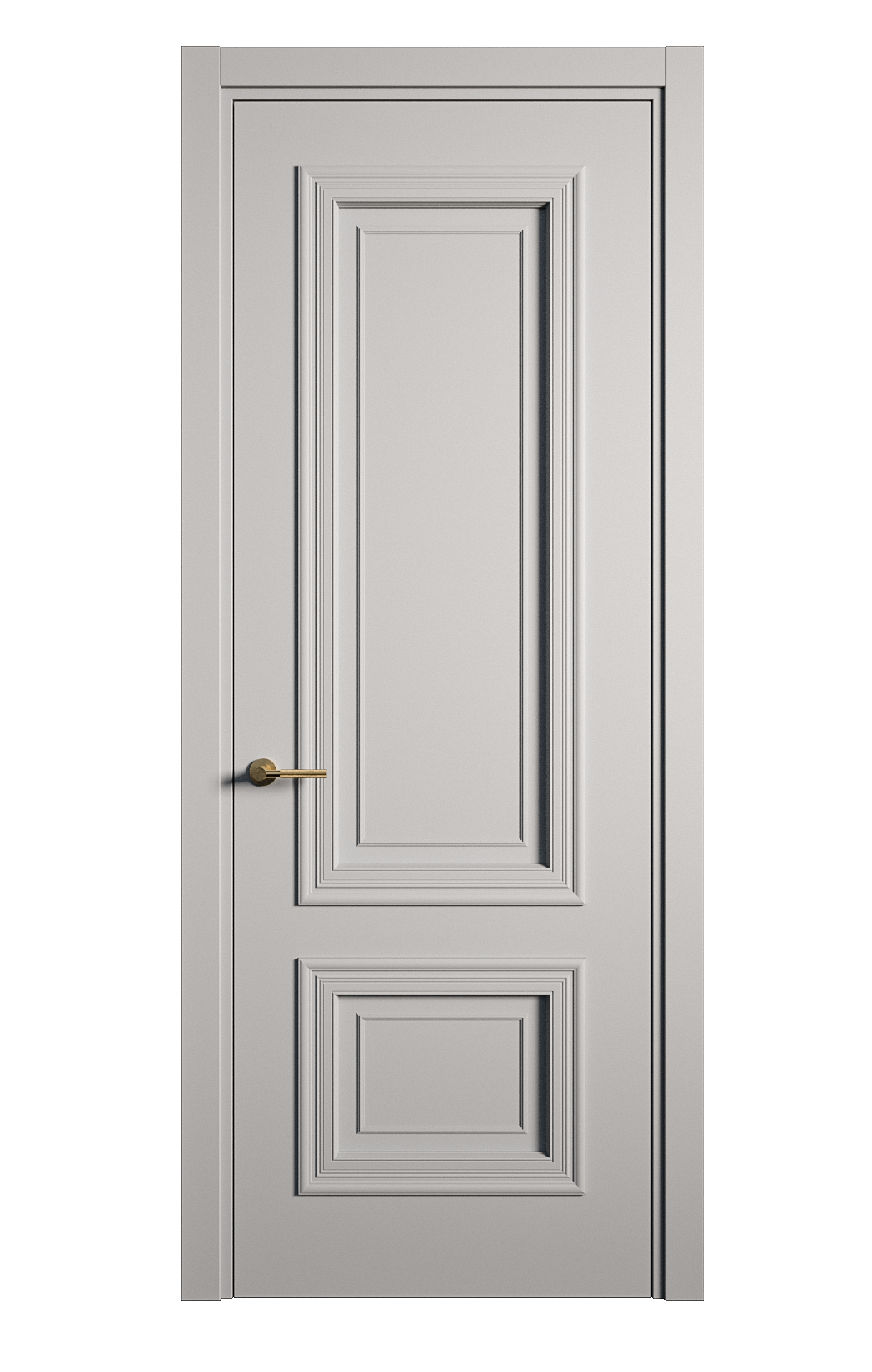 Межкомнатная дверь Мальта-1 глухая эмаль ral 7040 26935