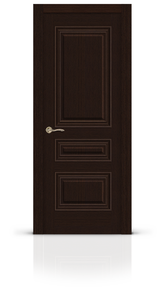 Межкомнатная дверь Элеганс-2 остекленная венге 15132