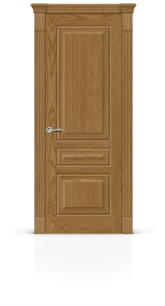 Межкомнатная дверь Малахит-2 New Profile глухая дуб медовый 22160