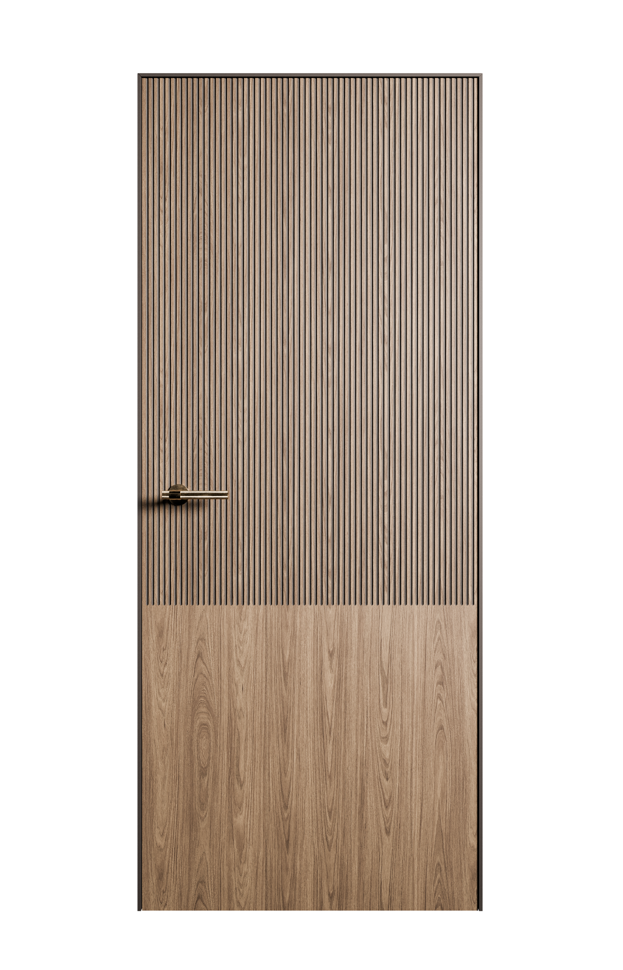 Межкомнатная дверь Линея-6 глухая дуб медовый 27639