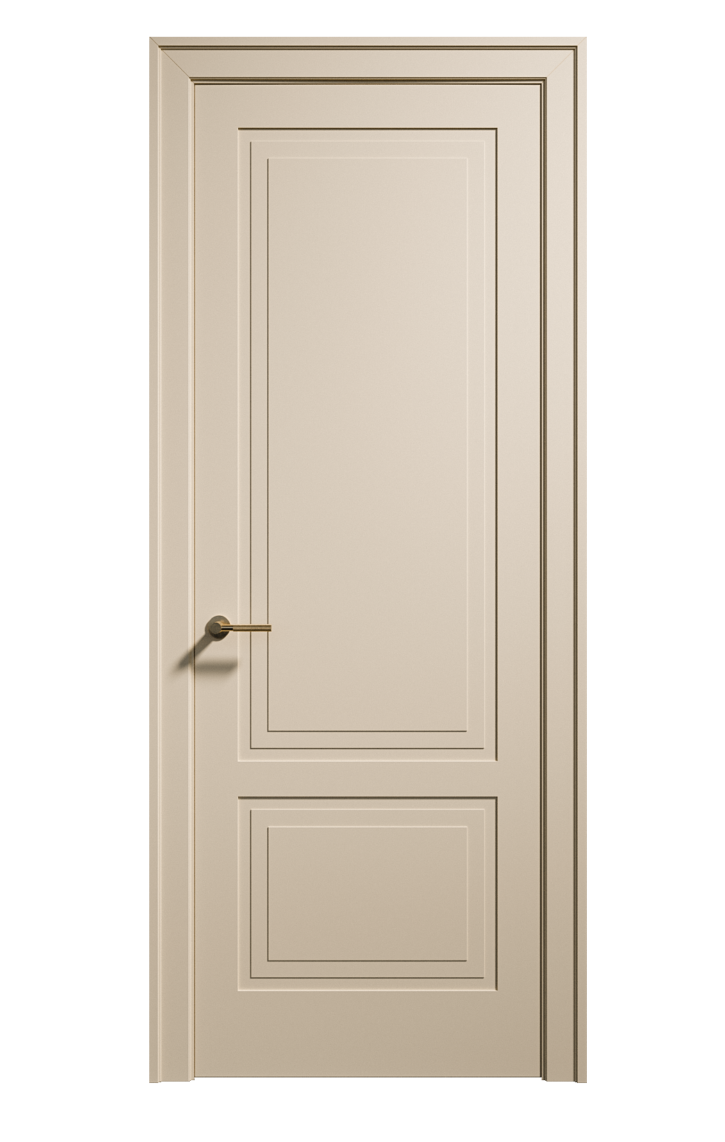 Межкомнатная дверь Статус-2 глухая эмаль ral 9001 26480