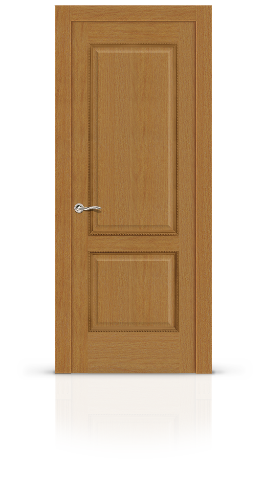 Межкомнатная дверь Бристоль остекленная светлый анегри 7731