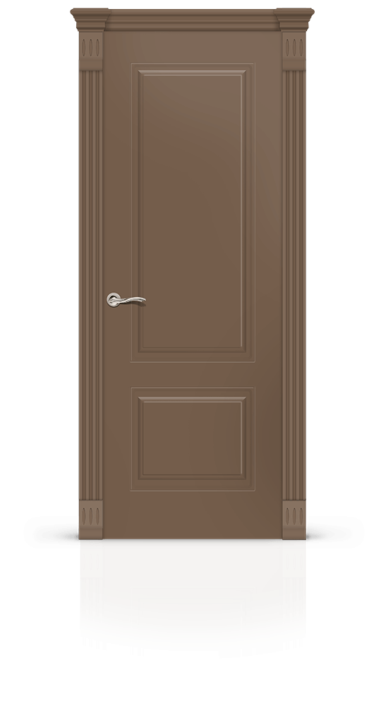 Межкомнатная дверь Вероник-1 остекленная эмаль ncs 5010 23126