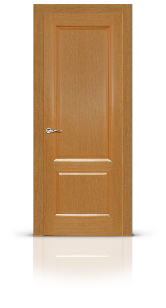 Межкомнатная дверь Малахит-1 Classic остекленная светлый анегри 13503