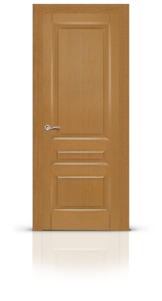 Межкомнатная дверь Малахит-2 Classic остекленная светлый анегри 13604