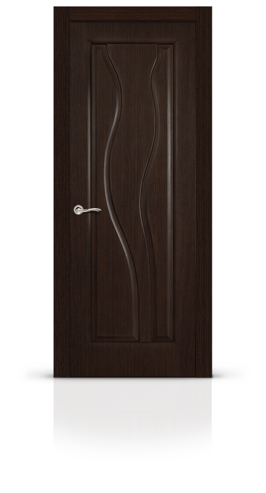 Межкомнатная дверь Сафари остекленная венге 16516