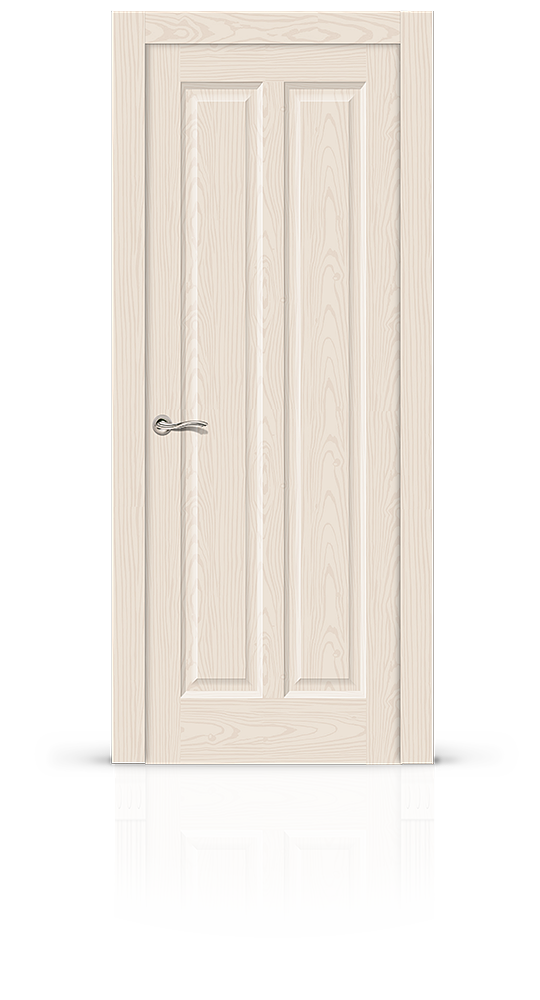 Межкомнатная дверь Крит-2 остекленная ясень крем 11840