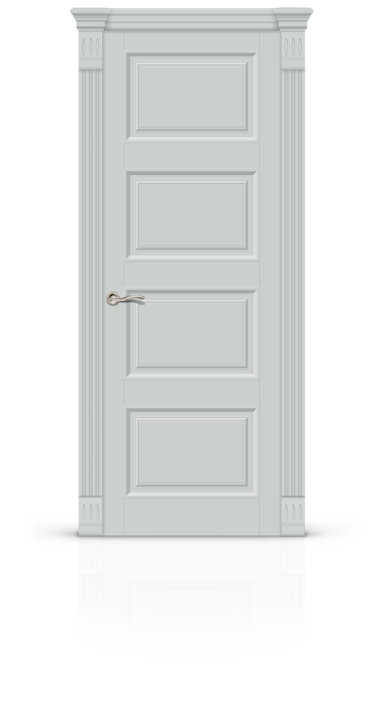 Межкомнатная дверь Venezia-4 глухая эмаль ral 7035 19659
