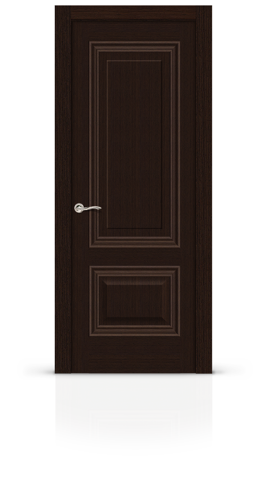 Межкомнатная дверь Элеганс-4 остекленная венге 15739