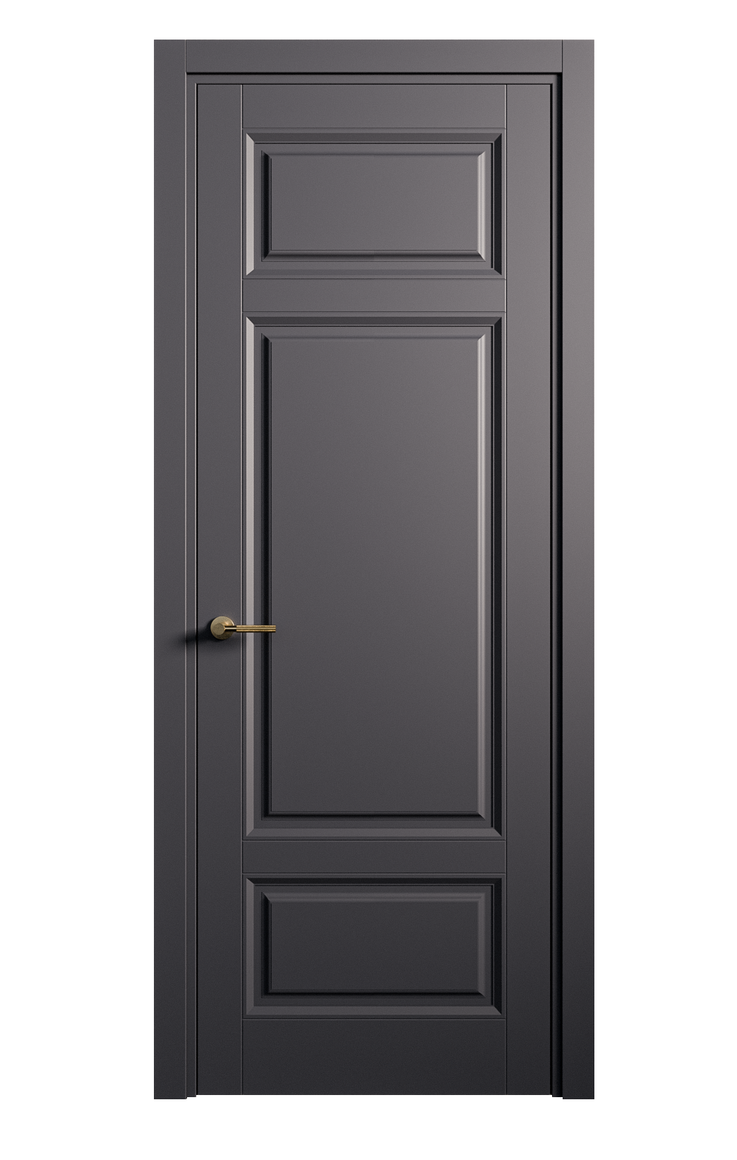 Межкомнатная дверь Venezia-5 глухая эмаль ral 7024 25897
