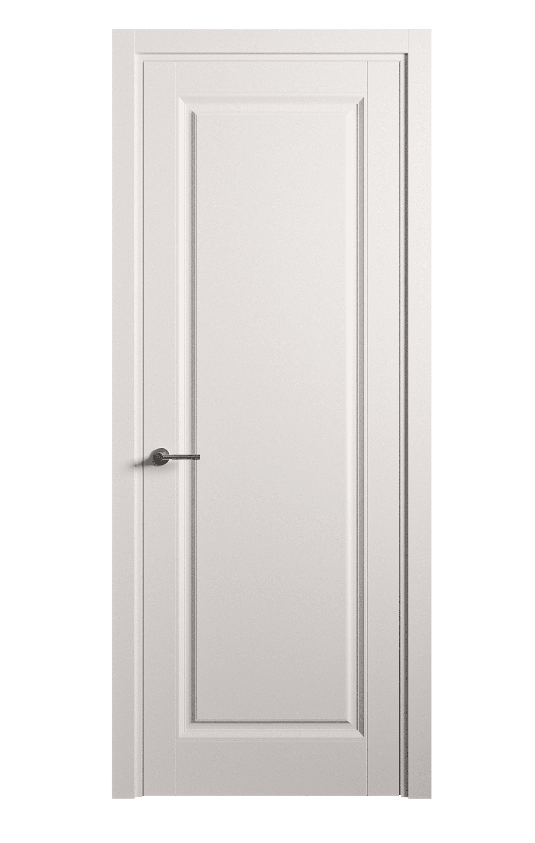 Межкомнатная дверь Венеция глухая эмаль ral 9003 25622