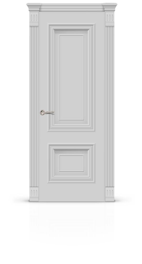 Межкомнатная дверь Мальта-1 остекленная эмаль ral 7047 21922