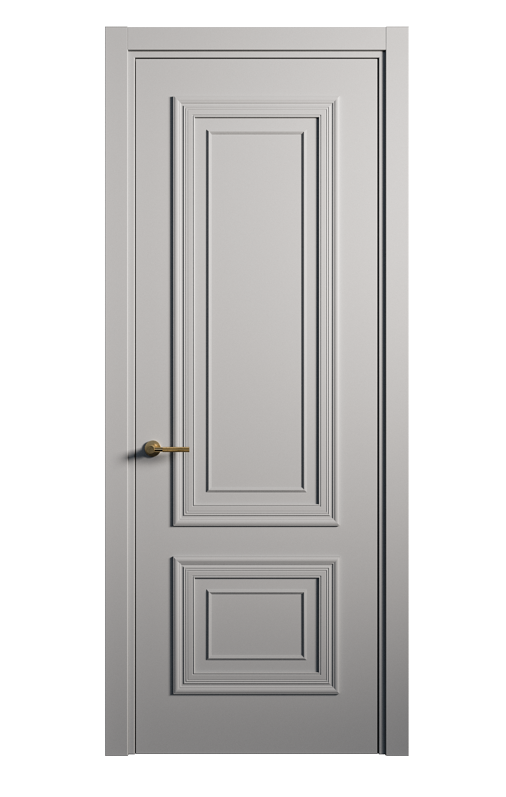 Межкомнатная дверь Мартель глухая эмаль ral 7040 26918