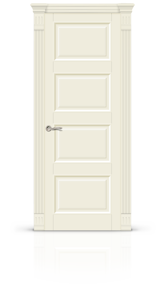 Межкомнатная дверь Venezia-4 глухая эмаль ral 9001 19678