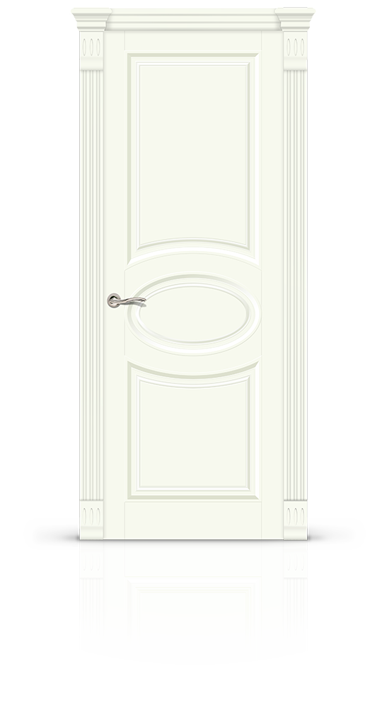Межкомнатная дверь Venezia-7 глухая эмаль ral 9010 23350
