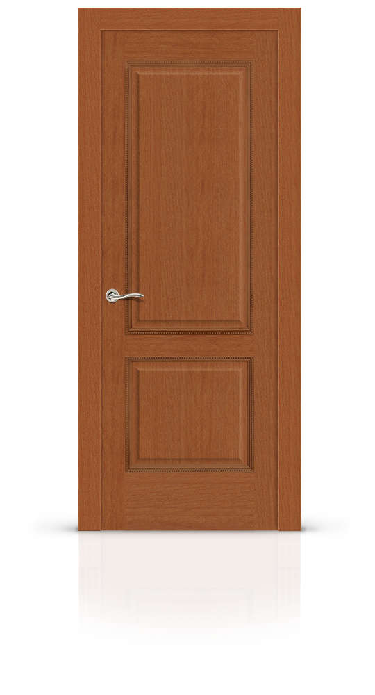 Межкомнатная дверь Бристоль остекленная темный анегри 7732