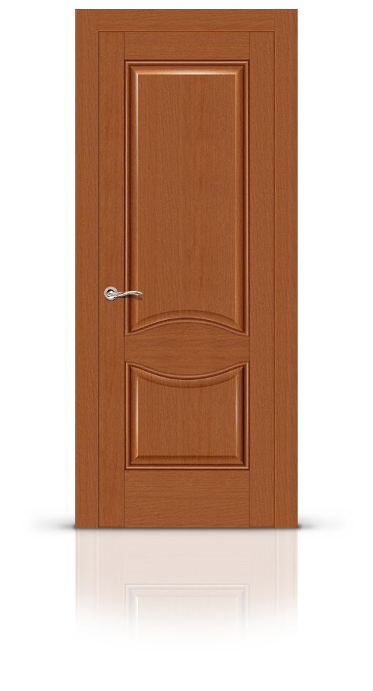 Межкомнатная дверь Онтарио остекленная темный анегри 13942