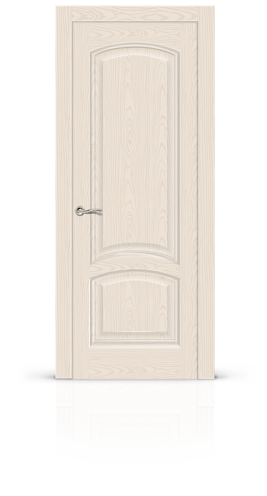 Межкомнатная дверь Александрит-2 глухая ясень крем 11293