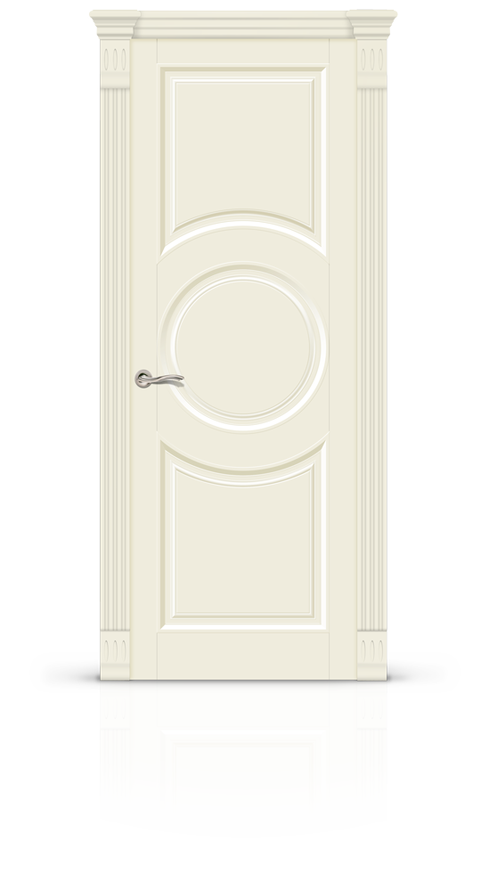 Межкомнатная дверь Венеция-6 глухая эмаль ral 9001 19800
