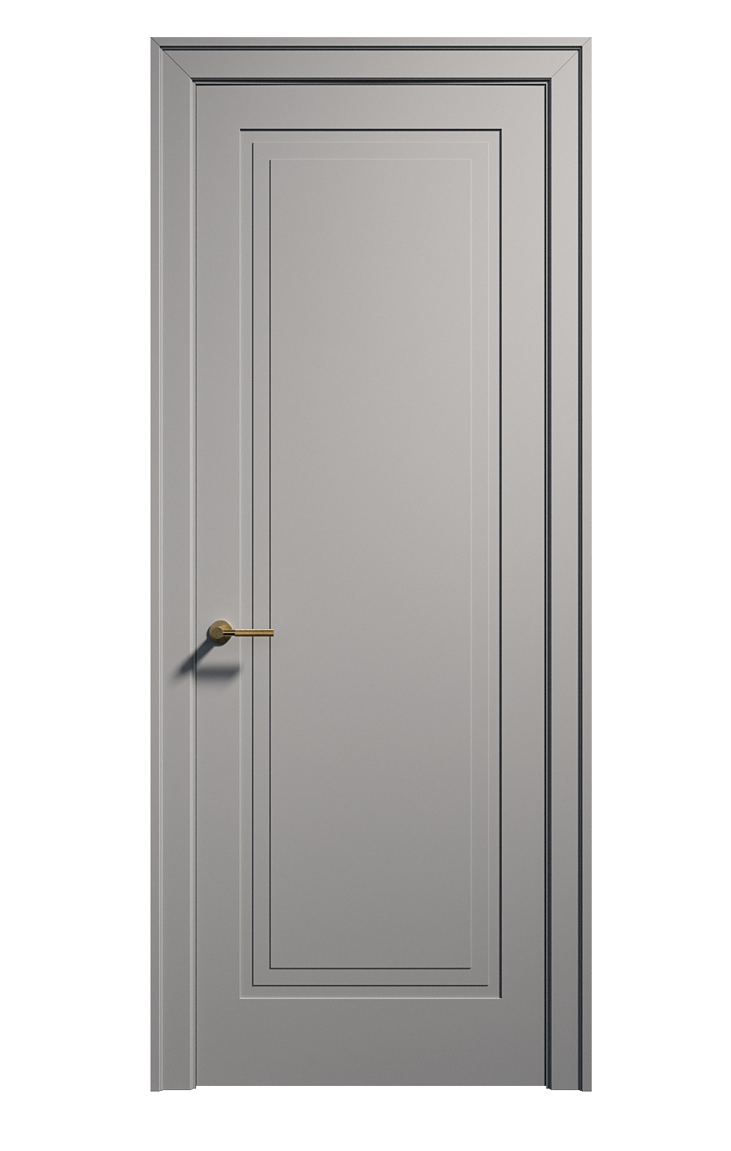 Межкомнатная дверь Статус-1 глухая эмаль ral 7040 25572