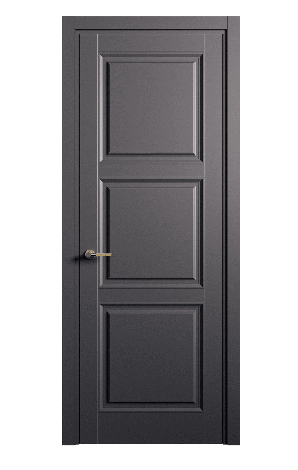 Межкомнатная дверь Venezia-3 глухая эмаль ral 7024 19585