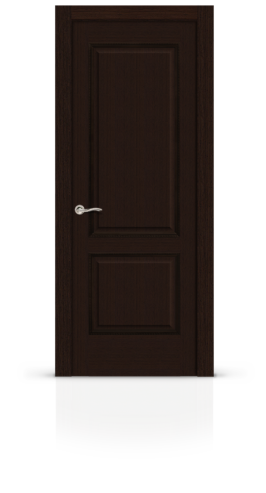 Межкомнатная дверь Бристоль глухая венге 7655