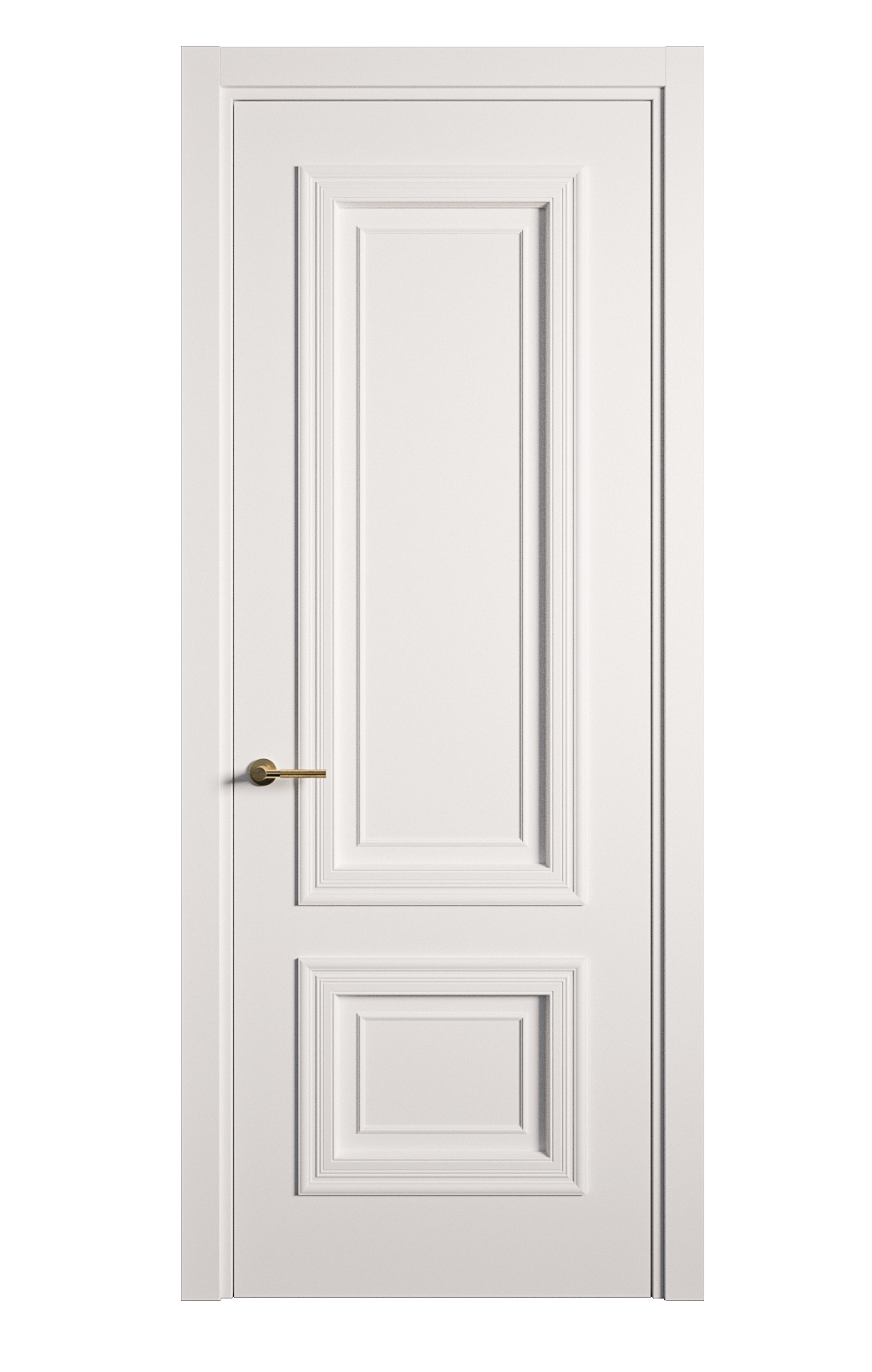 Межкомнатная дверь Мальта-1 глухая эмаль ral 9003 21865