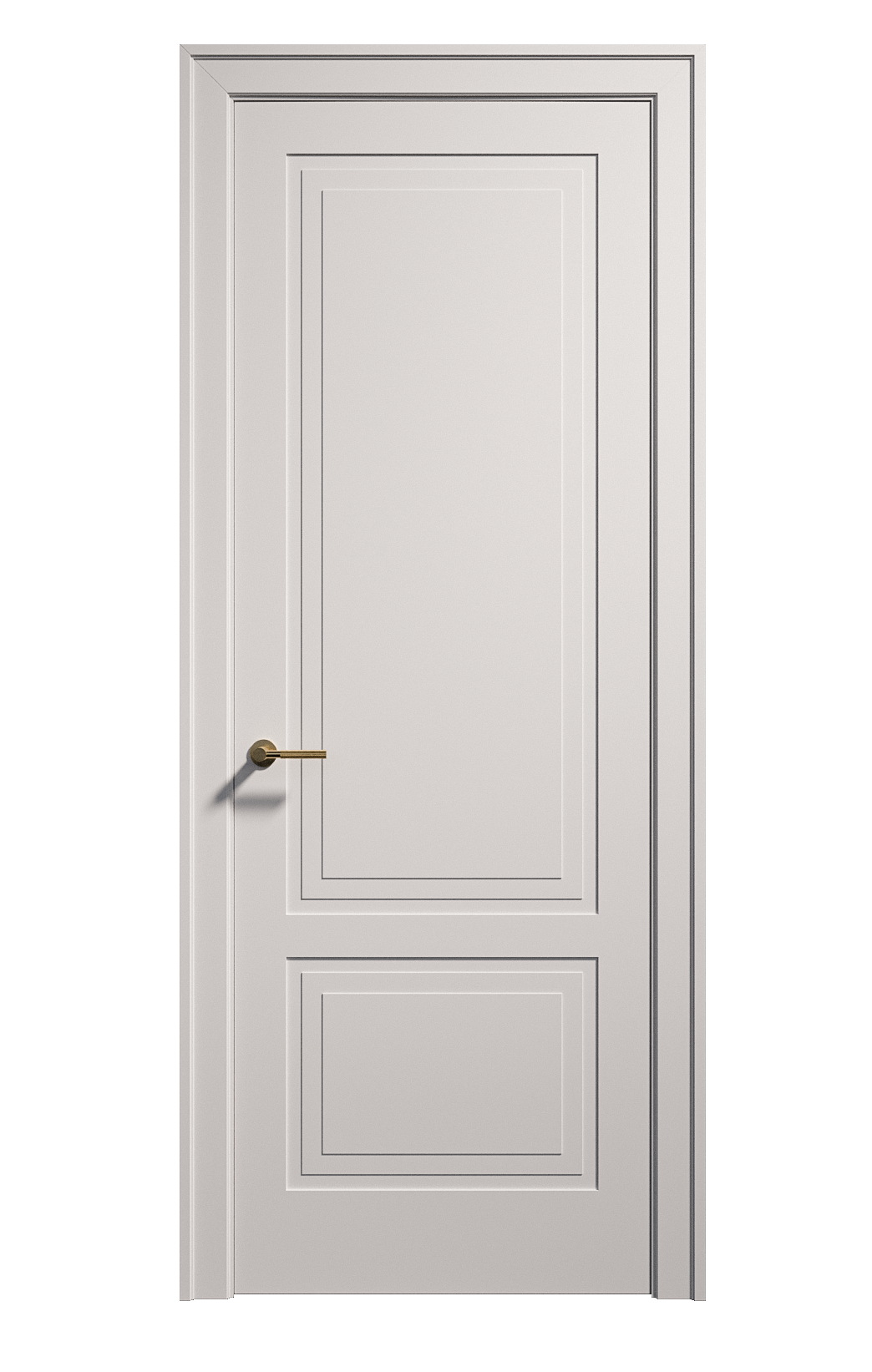 Межкомнатная дверь Статус-2 глухая эмаль ral 9003 26492