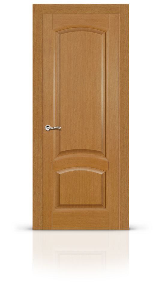 Межкомнатная дверь Александрит остекленная светлый анегри 18975