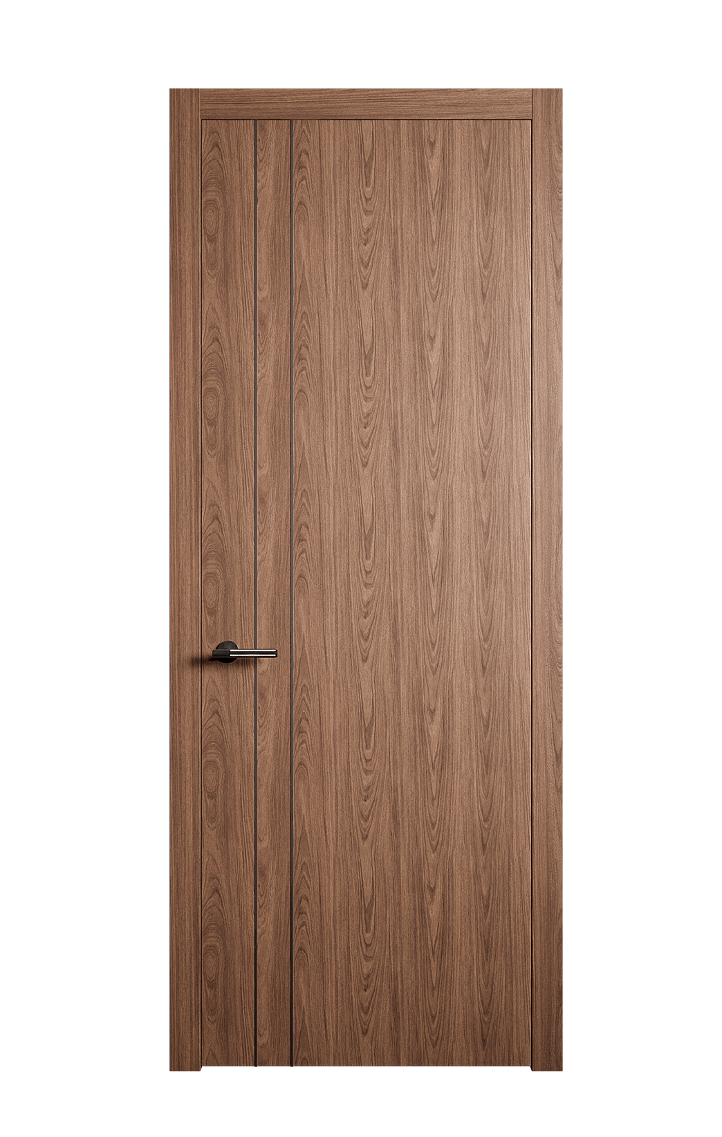Межкомнатная дверь Стрит-2 глухая американский орех 27655