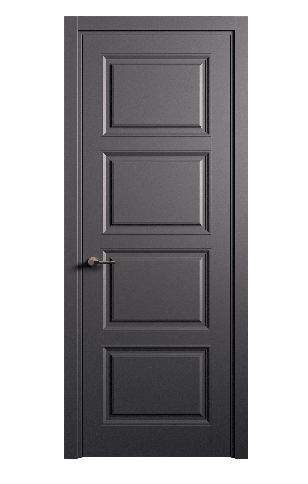 Межкомнатная дверь Venezia-4 глухая эмаль ral 7024 19650