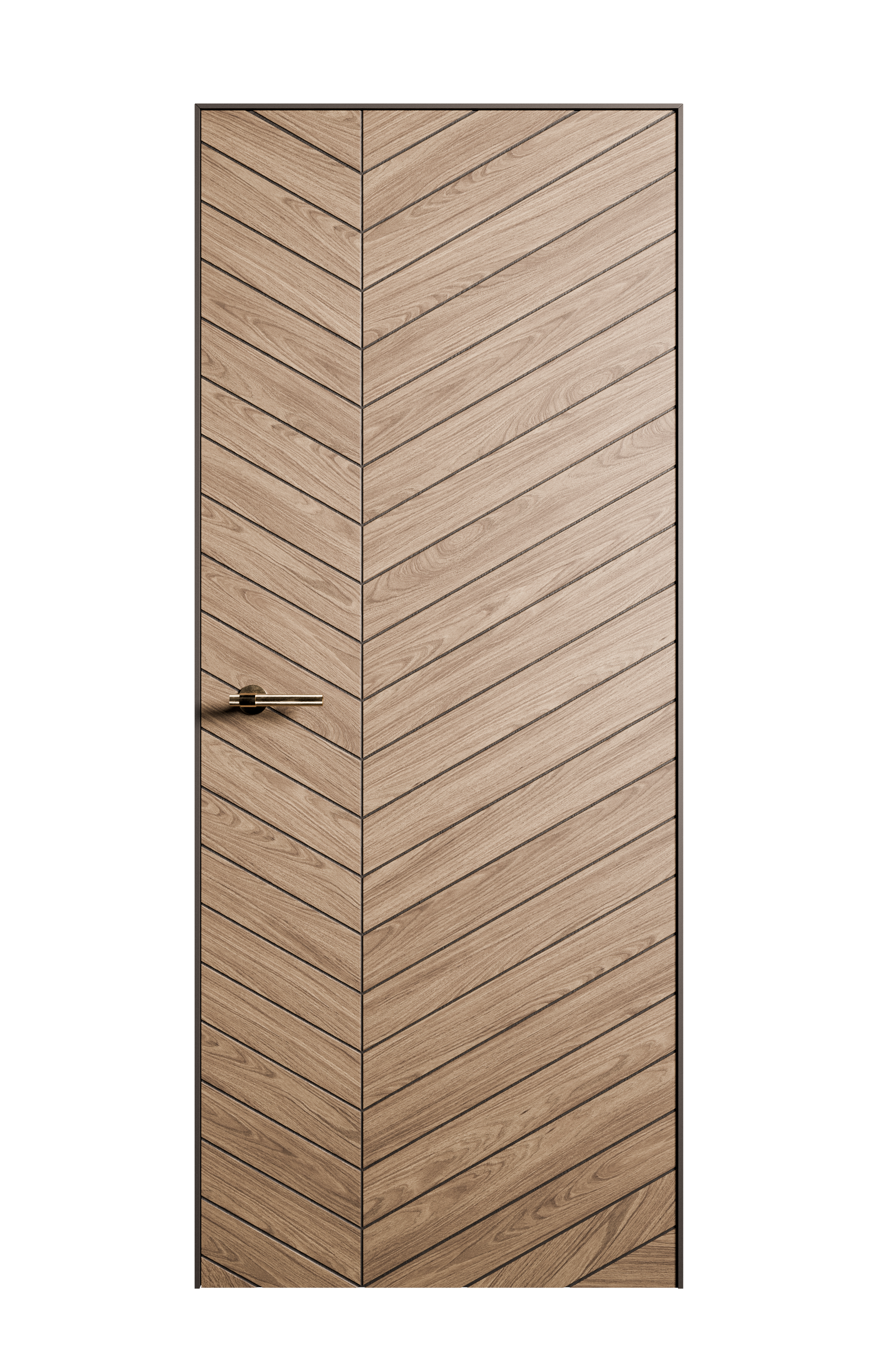 Межкомнатная дверь Линея-4 глухая дуб медовый 23791